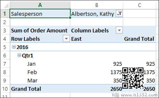 Separate Worksheet