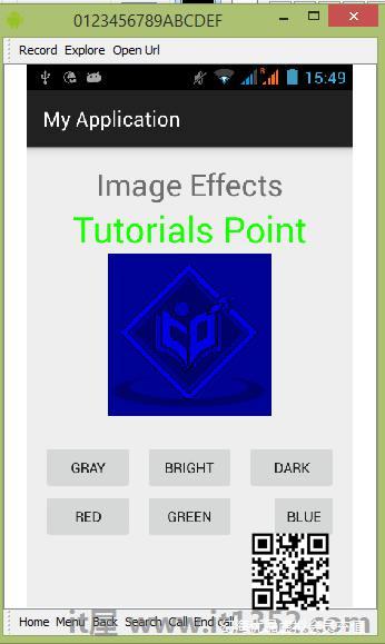 Anroid Image Effects Tutorial