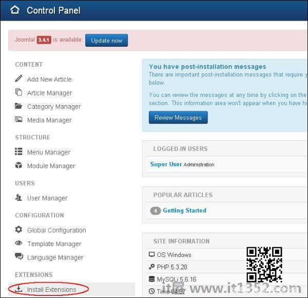 Joomla Adding Forum