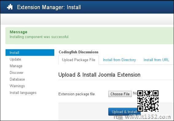 Joomla Extensions Manager