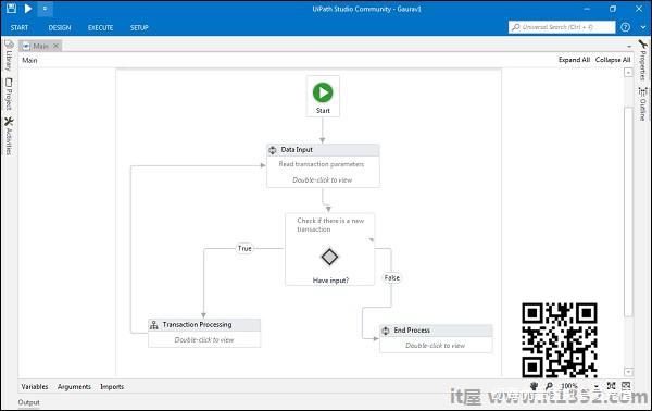 UiPath Simple Process Project