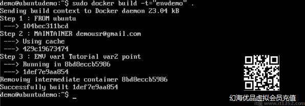 ENV Build Docker Command
