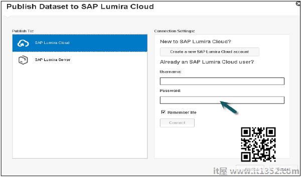 发布SAP Lumira Cloud Step2 