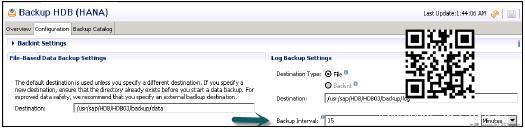 Configuration Log Backup Timeout