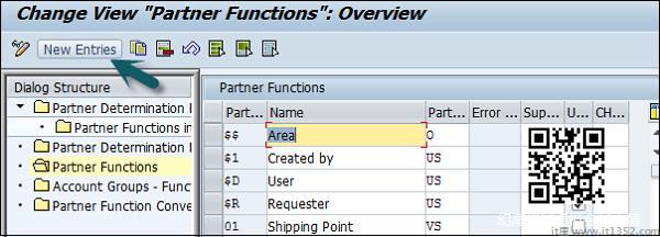 Partner Functions