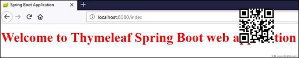  Spring Boot Thymleaf Web应用程序