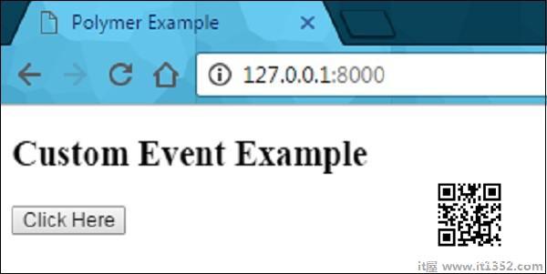 Polymer Custom Events