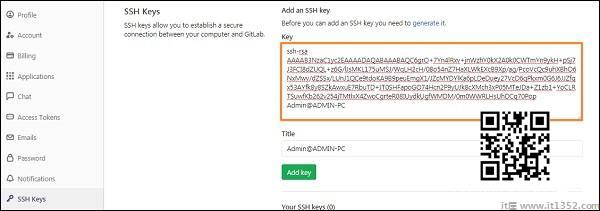 GitLab SSH key