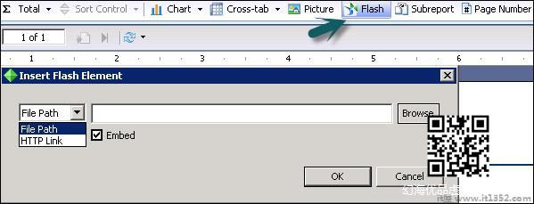 Inserting Flash Element