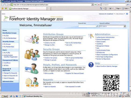 Forefront Identity Manager 