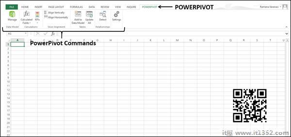 PowerPivot Commands