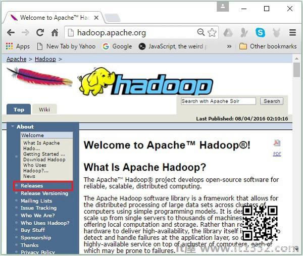 Hadoop主页