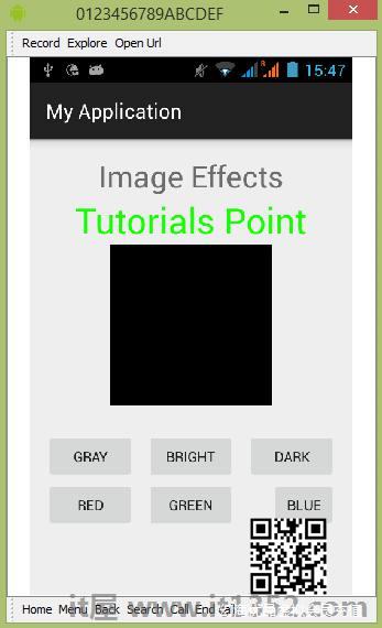 Anroid Image Effects Tutorial