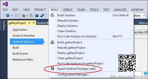 Export Andriod Package