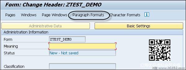 Paragraph Formats