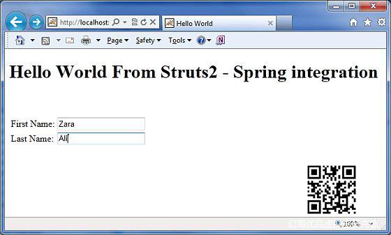 Struts and Spring Integration