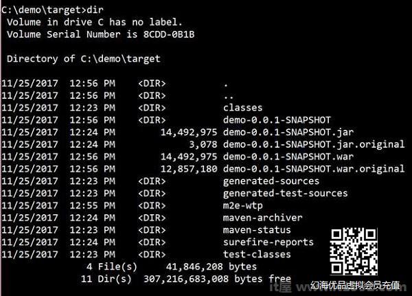 Maven Packaging Application Target Directory 