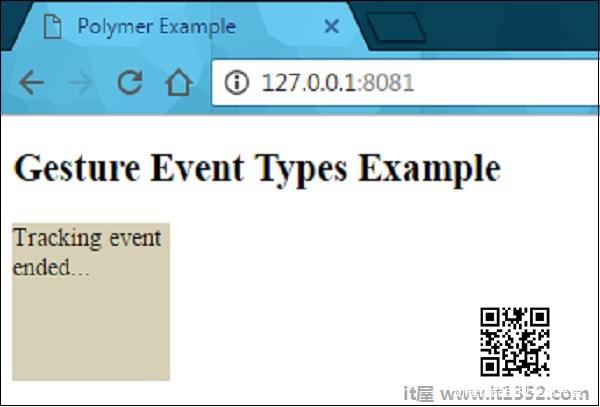 Polymer Gesture Events