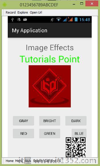 Anroid Image Effects Tutorial