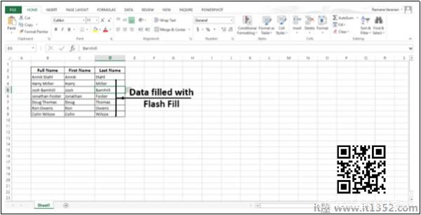 Data Fileld With Flash-fil