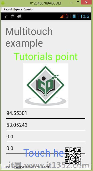 Android多点触控教程