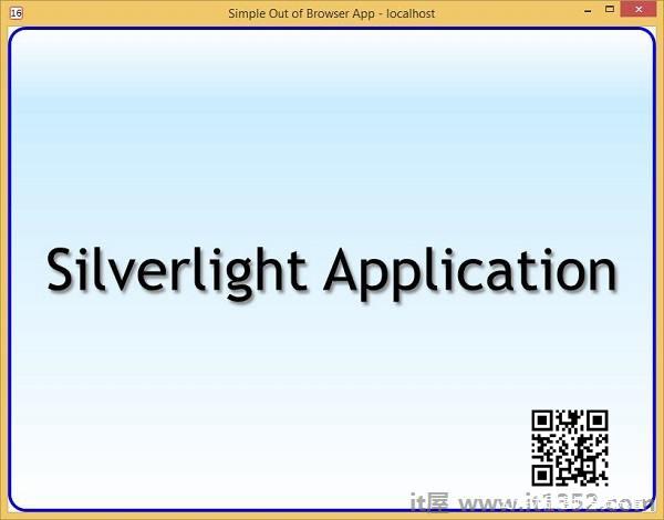 简单的Silverlight应用程序