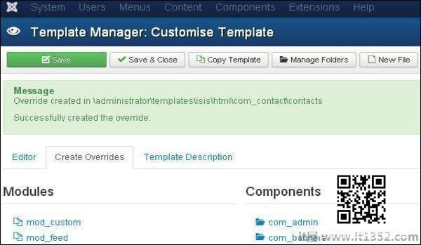 joomla Template经理